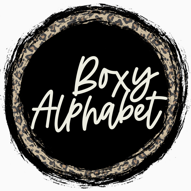 Boxy Alphabet Packs