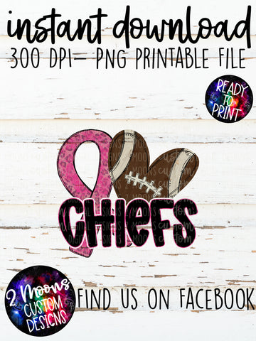 Chiefs- Pink out Football
