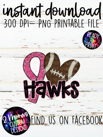 Hawks- Pink out Football