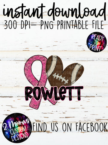Rowlett- Pink out Football
