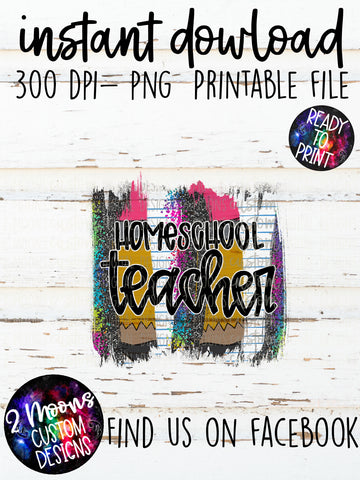 Homeschool teacher- teacher design