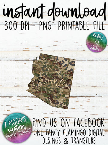 Arizona Camo Leopard State