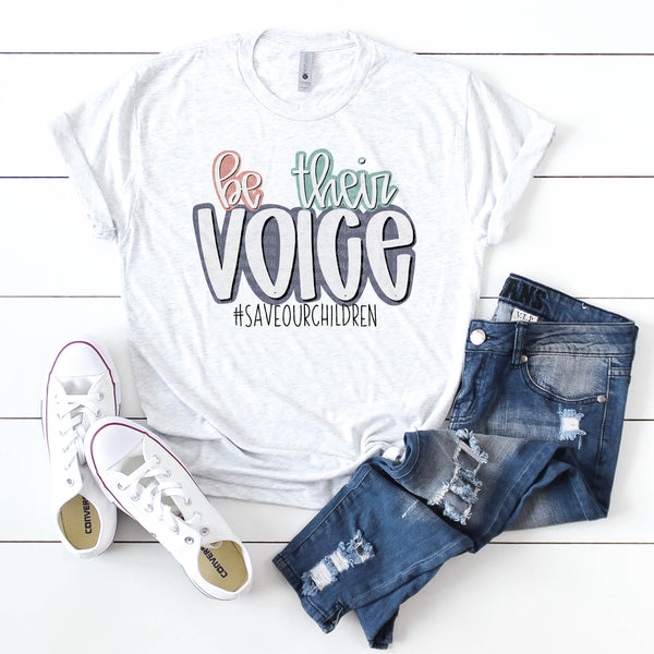 Be Their Voice- Hand Lettered Design