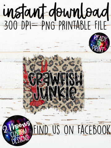 Crawfish Junkie- Crawfish Design