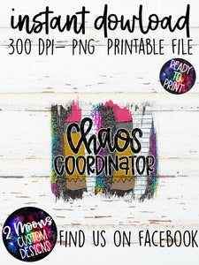 Chaos coordinator- teacher design