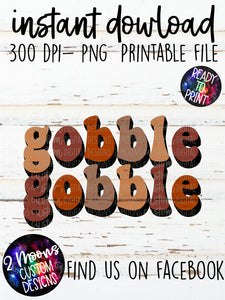 Gobble Gobble- Fall Design