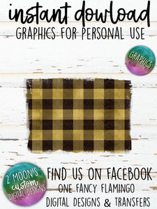 Gold Buffalo Plaid Backgrounds- Add your own text