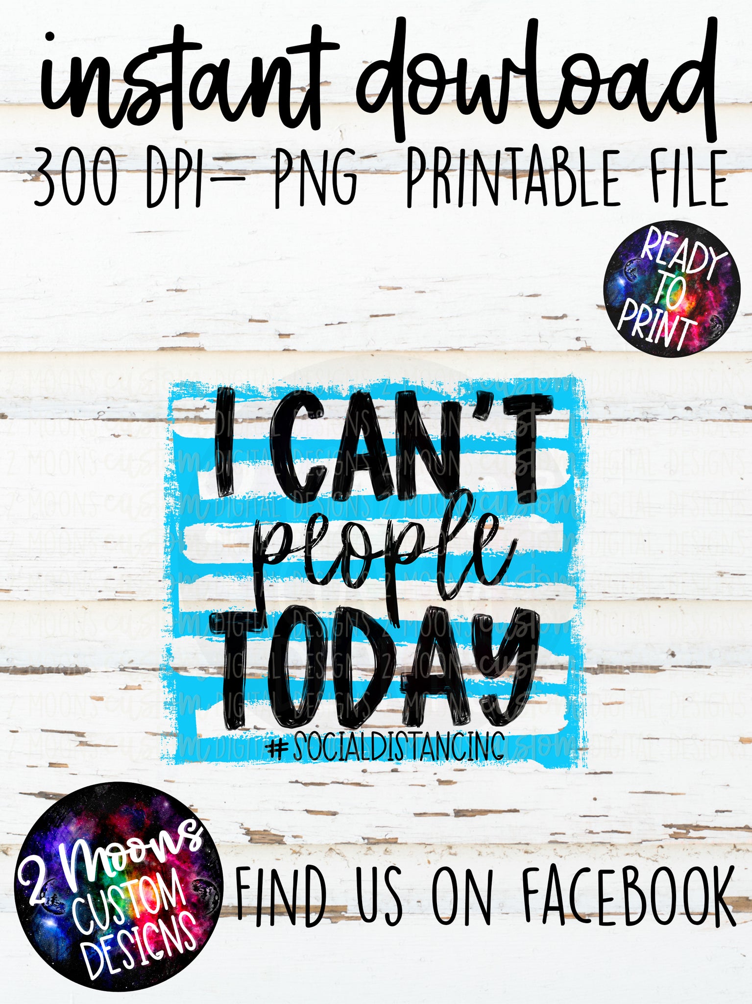 I cant People Today- Social Distancing