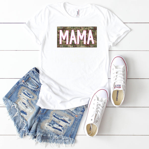 Mama- Camo Print