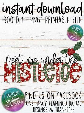 Meet me under the Mistletoe