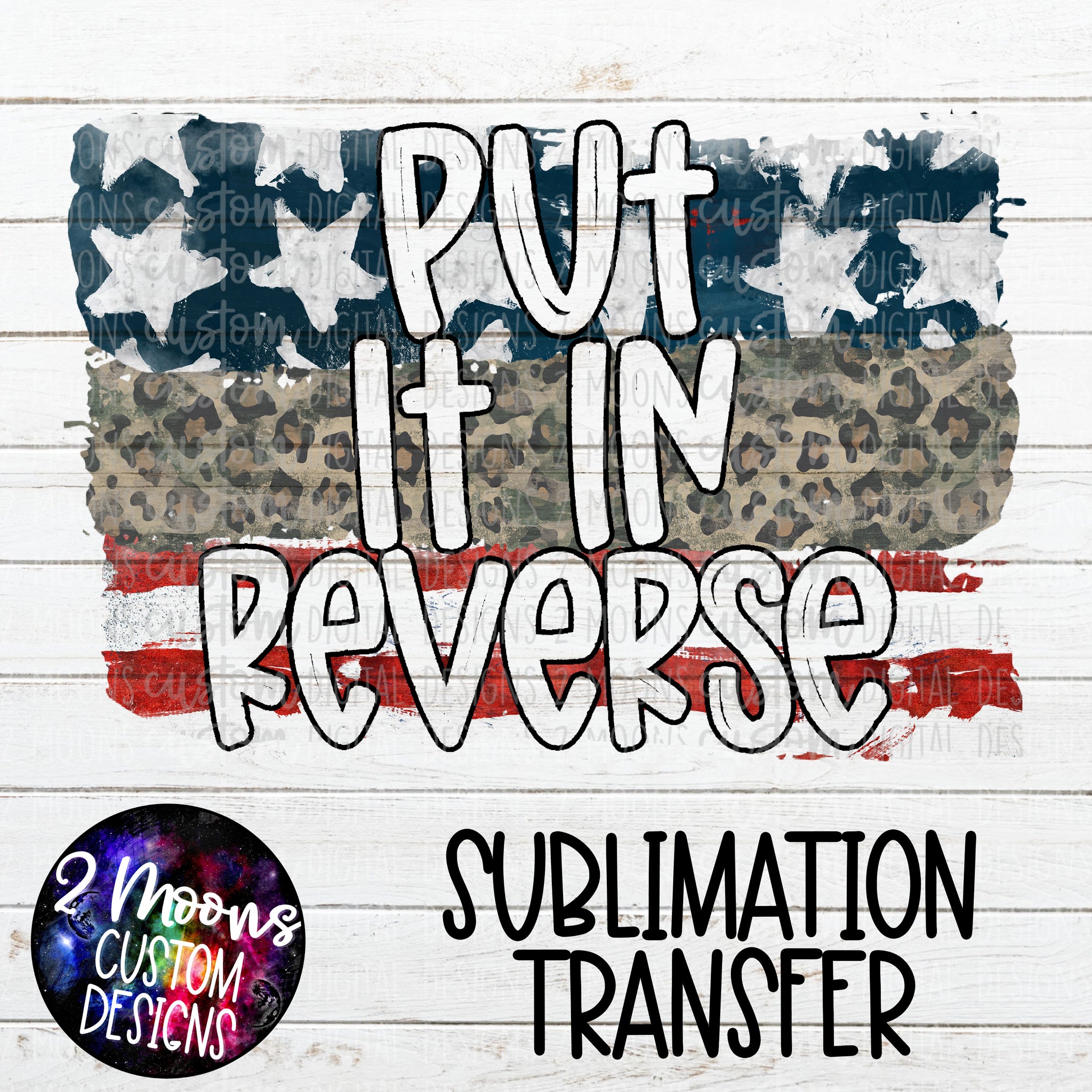 Put it in Reverse- Sublimation Transfer