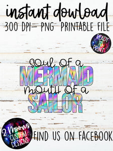 Soul of a Mermaid- Snarky Quote
