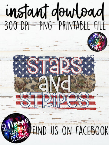 Stars and Stripes- Patriotic Design-