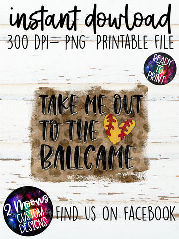 Take me out to the Ballgame- Softball