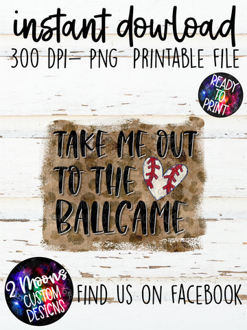 Take me out to the Ballgame- Baseball