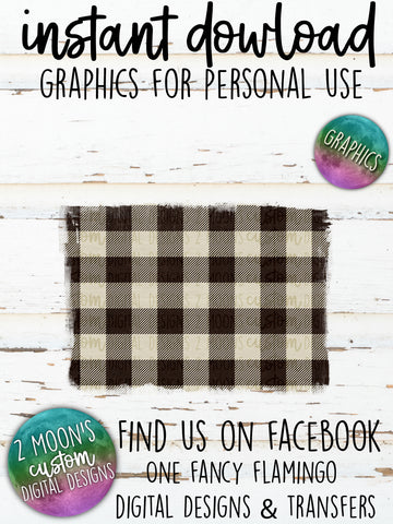 Buffalo Plaid Backgrounds- Add your own text