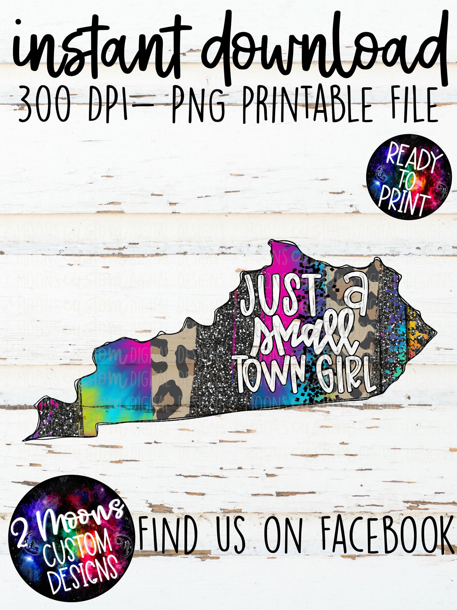 Just A Small Town Girl - Kentucky - State Design