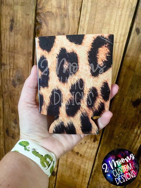 Leopard Print Can Coolie-discounted