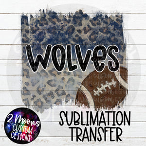 Wolves- Football Design- Sublimation Transfer